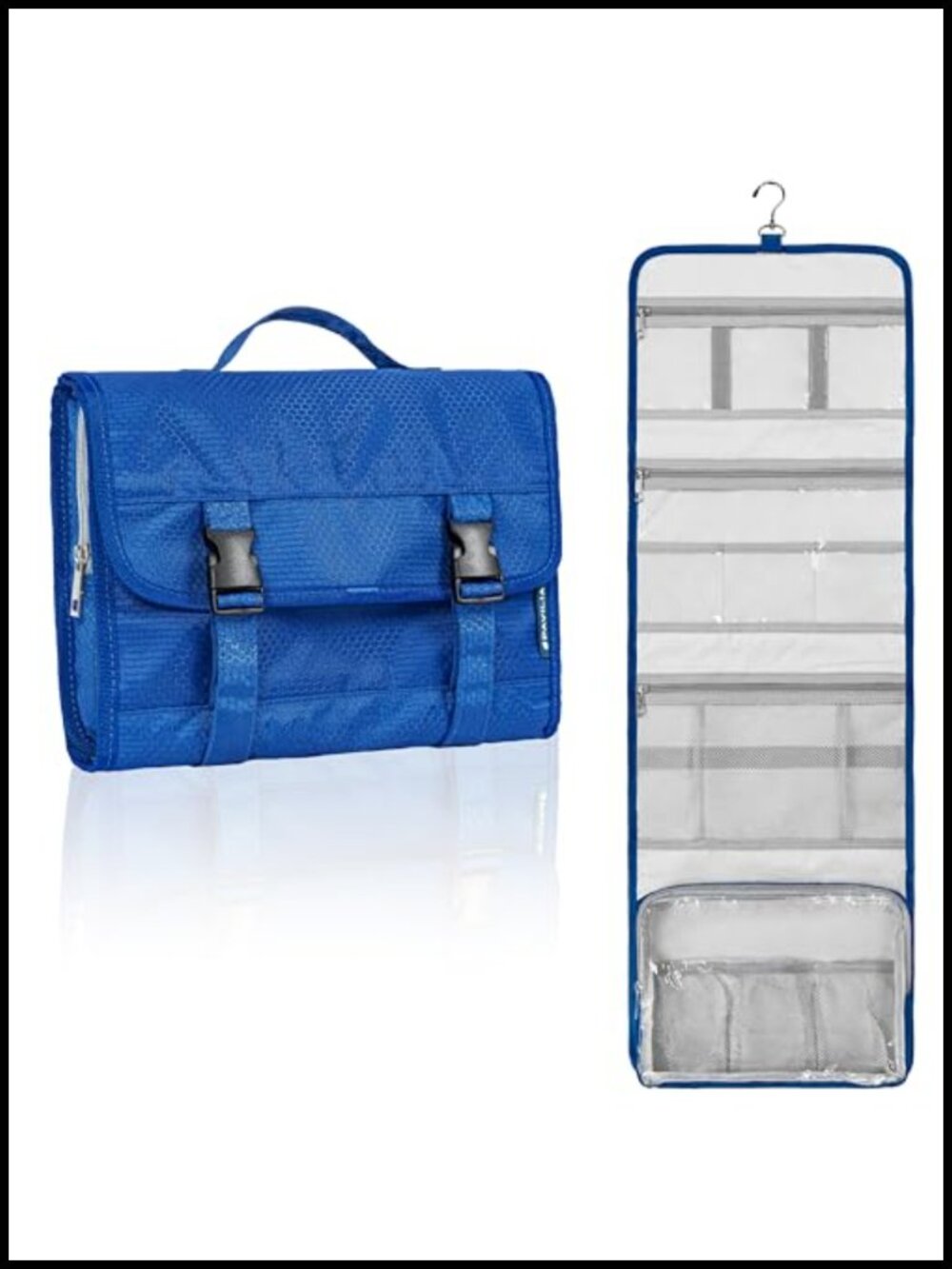 Large Hanging Travel Toiletry Bag Waterproof Polyester Makeup Organizer